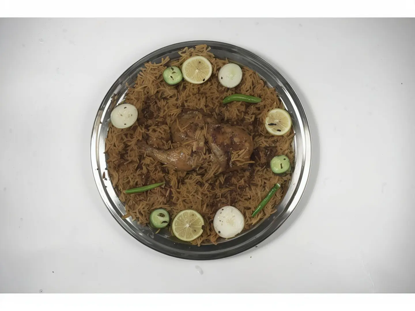 دجاج مضغوط - نص حبة دجاج