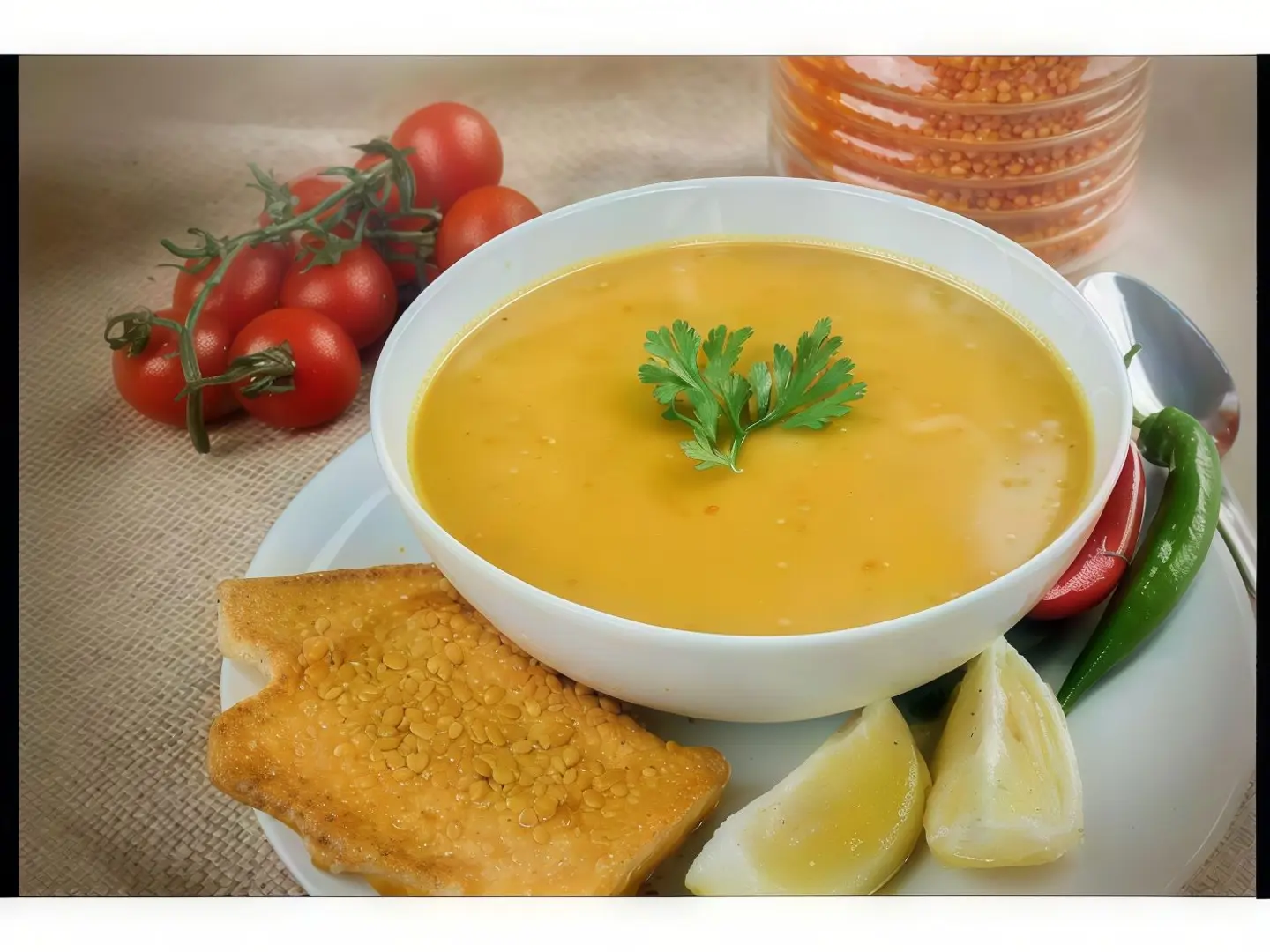 شوربه عدس