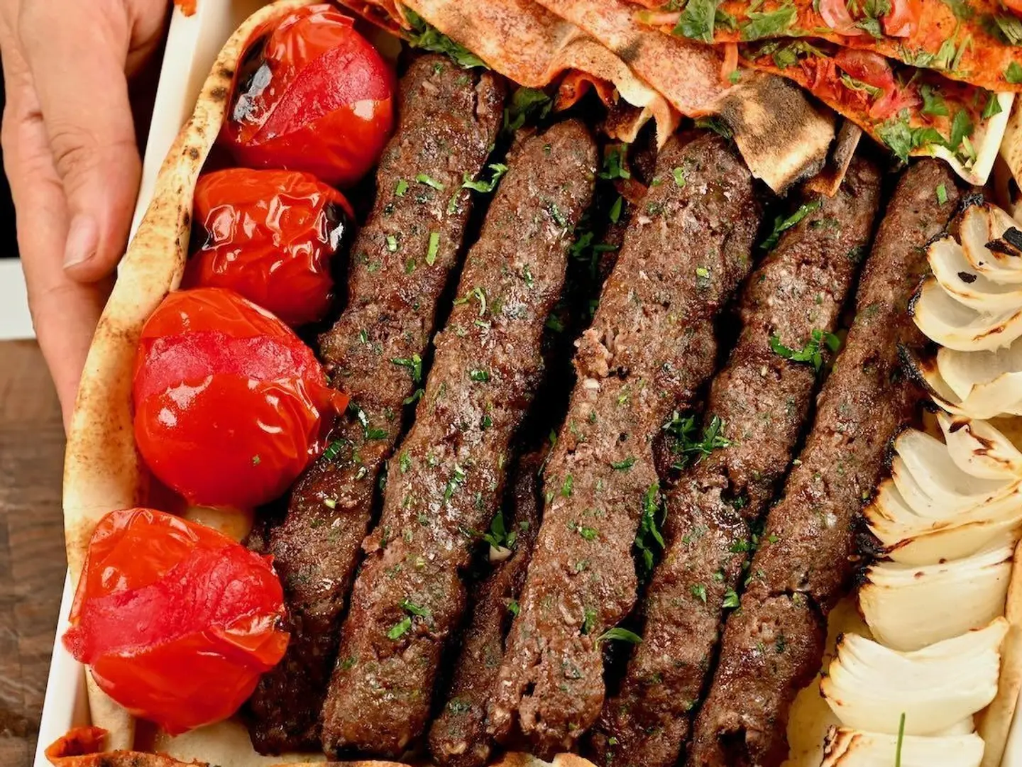 كباب لحم نصف كيلو