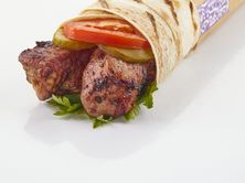 ساندويتش كباب دجاج دبل