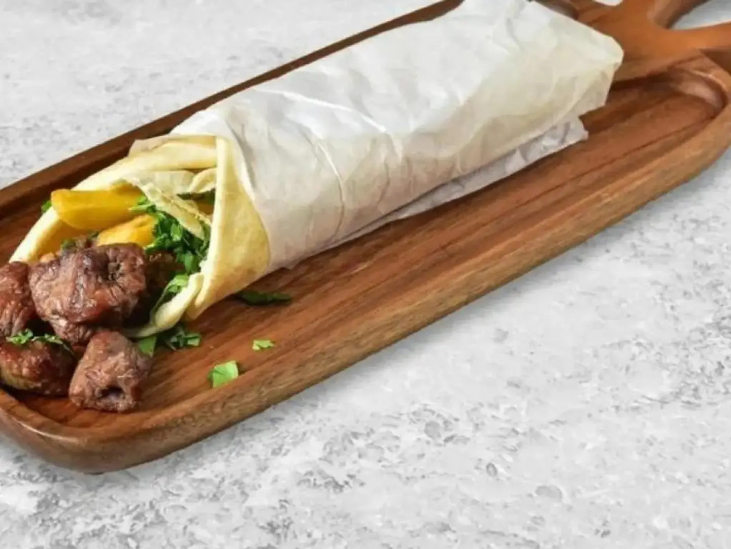 Turkish Lamb Awsal Sandwich
