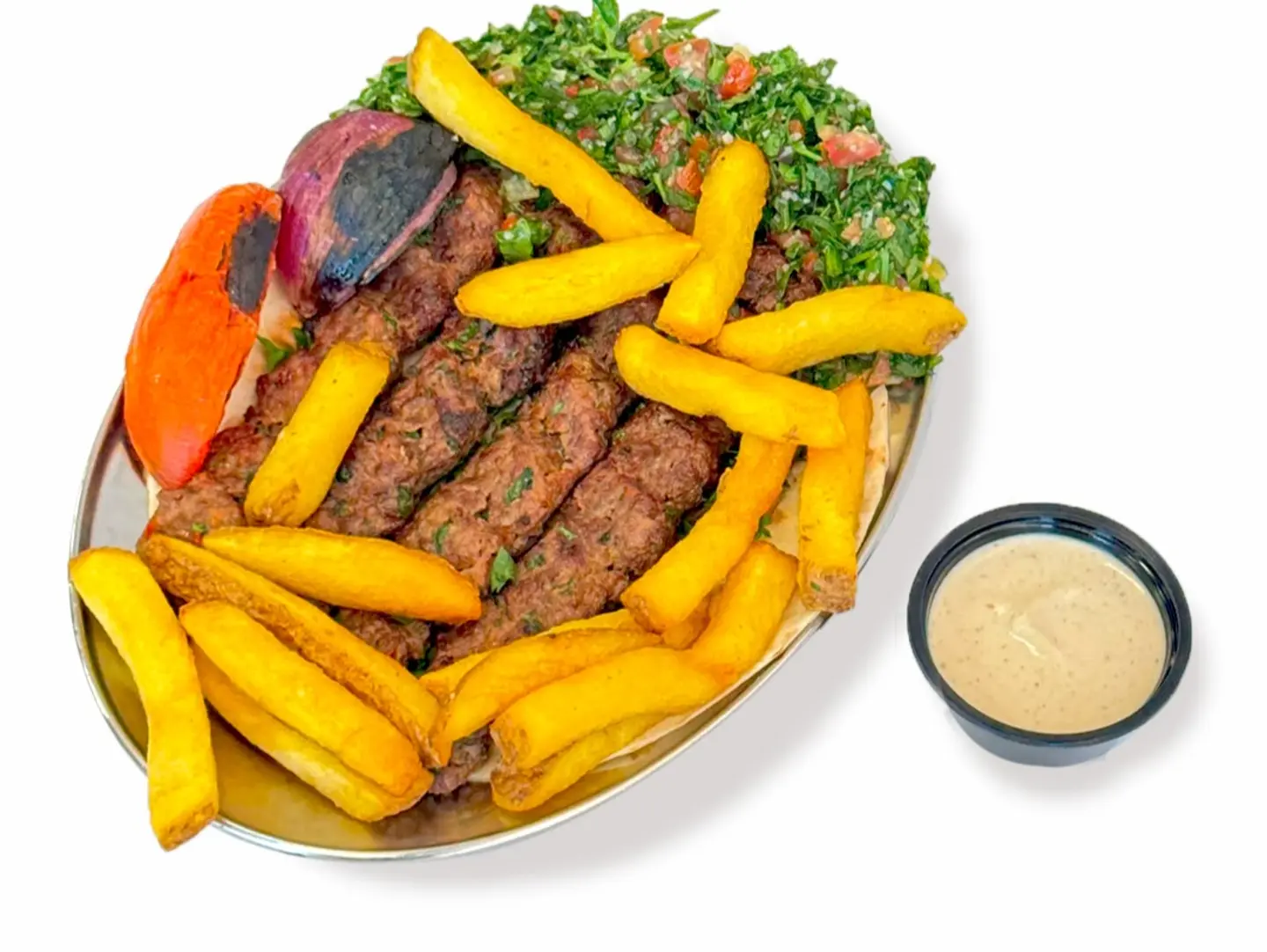 Meat Kabab Plate.