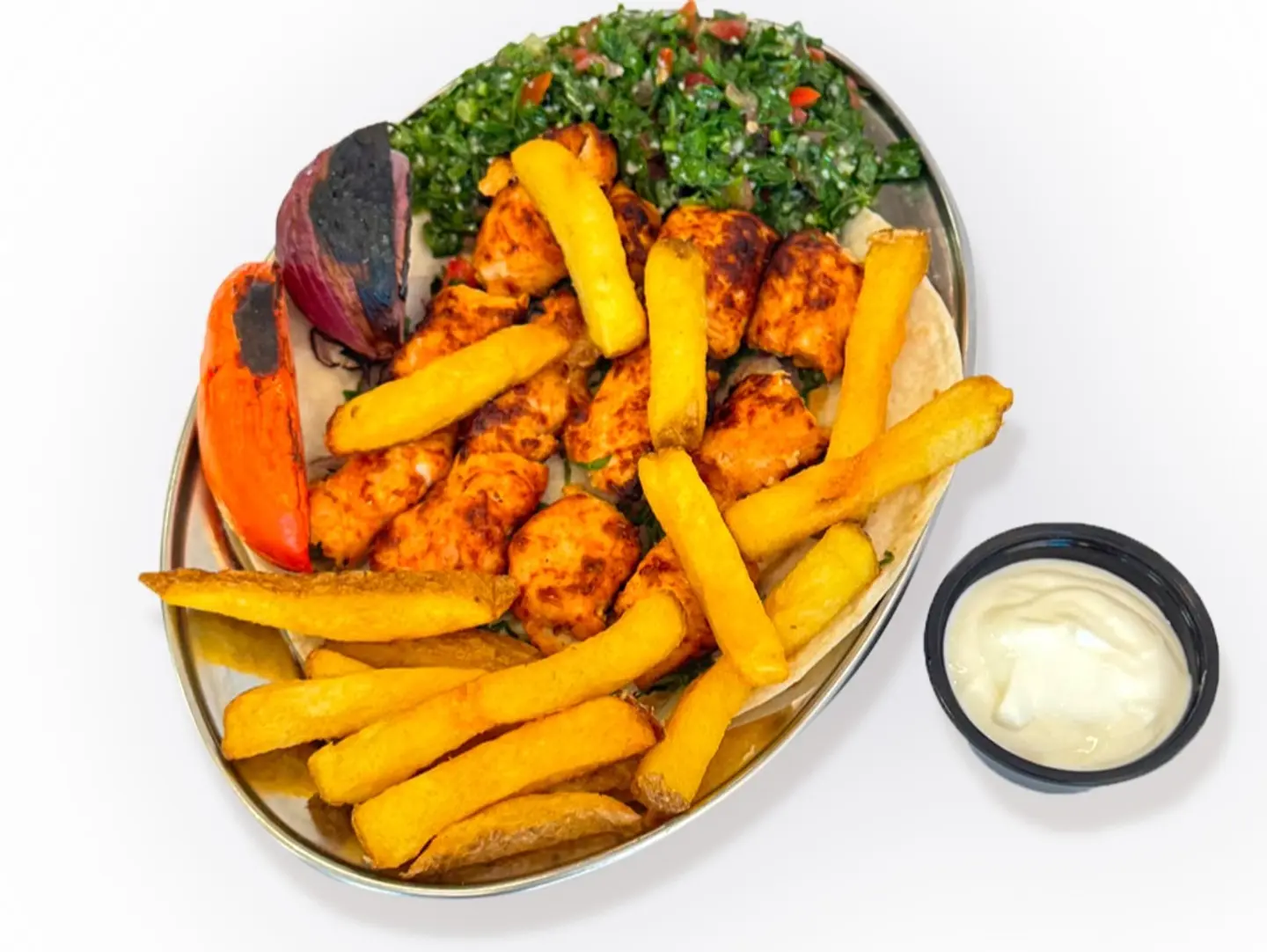 Sheesh Tawook Plate