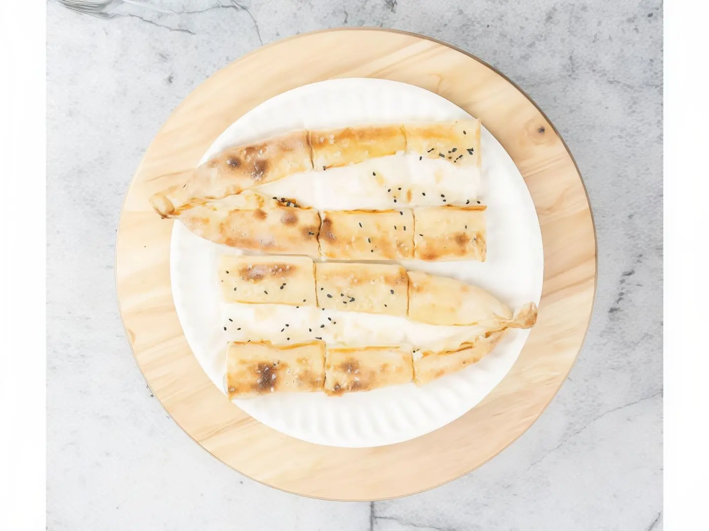 فطيرة لبنة سادة