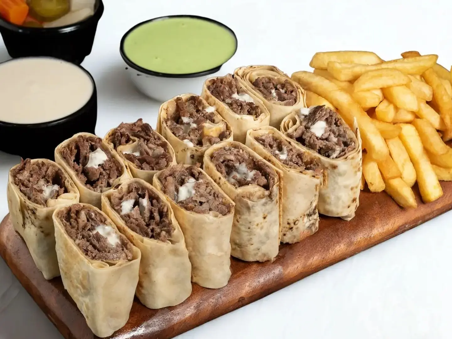 شاورما لحم عربي ١٢ قطعه