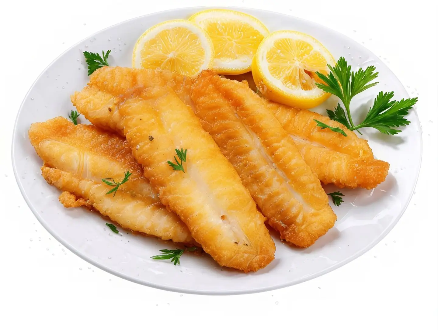 فيليه سمك مقلي