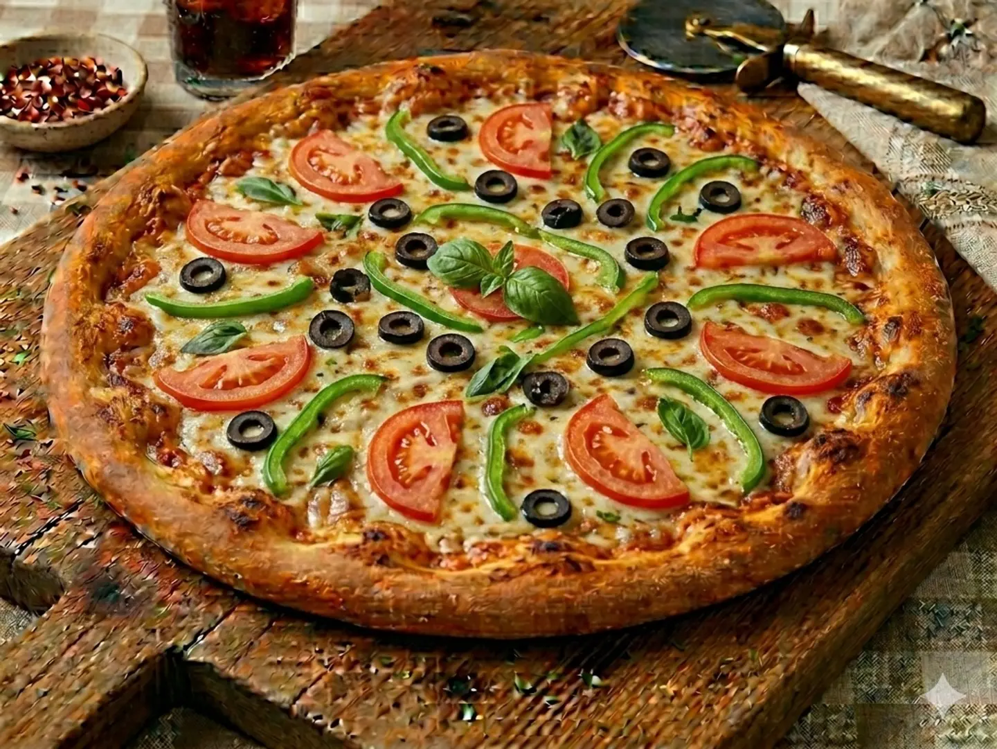بيتزا خضار