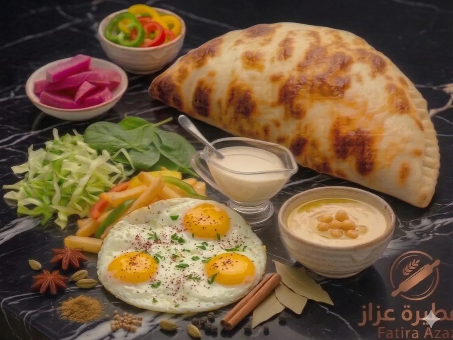بيض مقلي