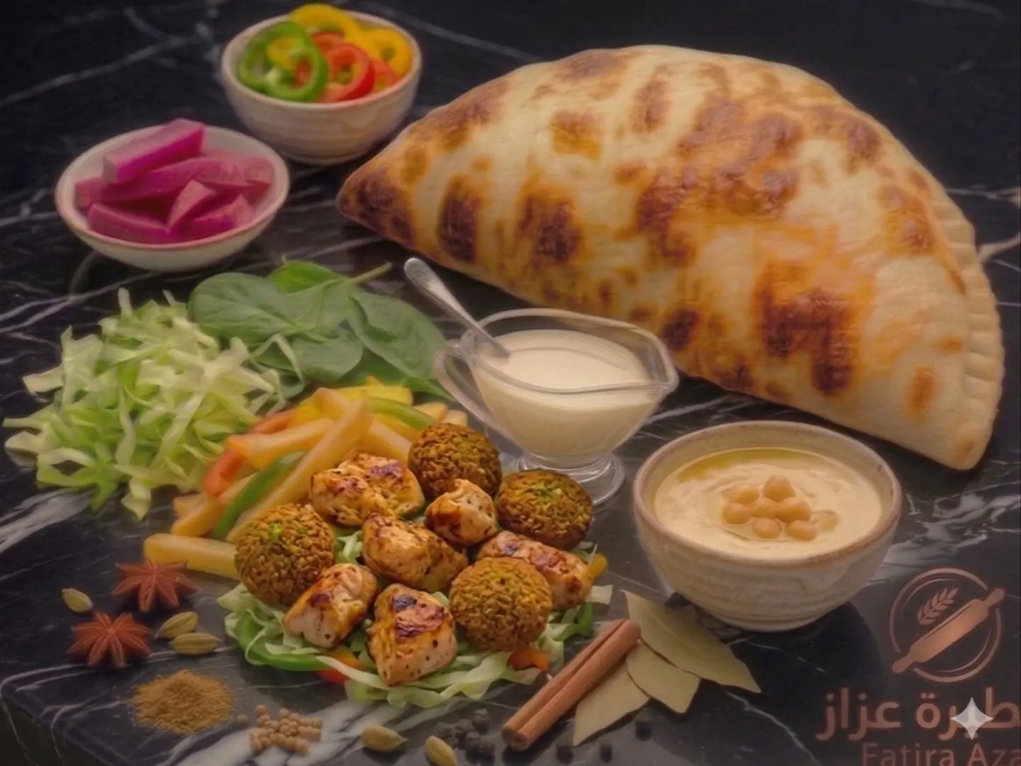 مكس فلافل دجاج