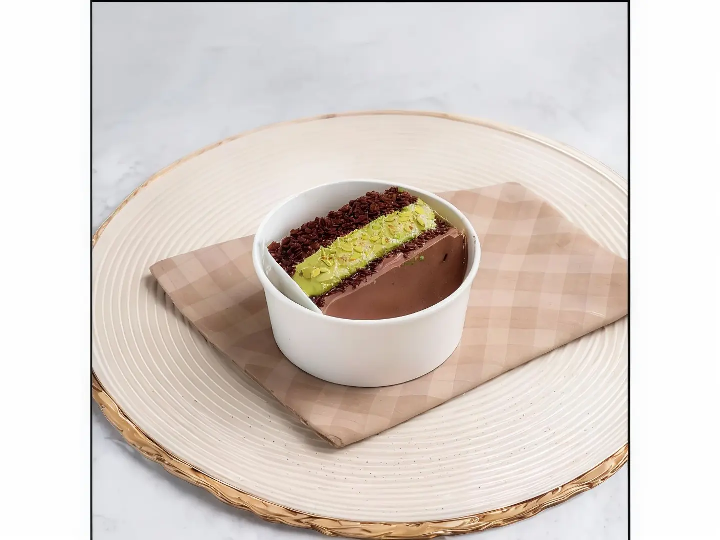 Puding Kunafa Pistachio