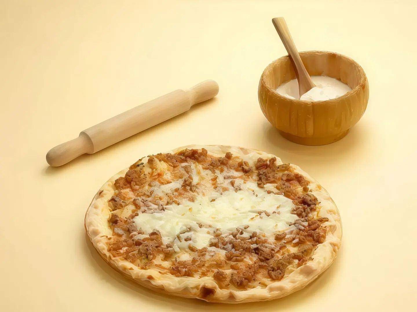 Meat And Cheese Pastry.
