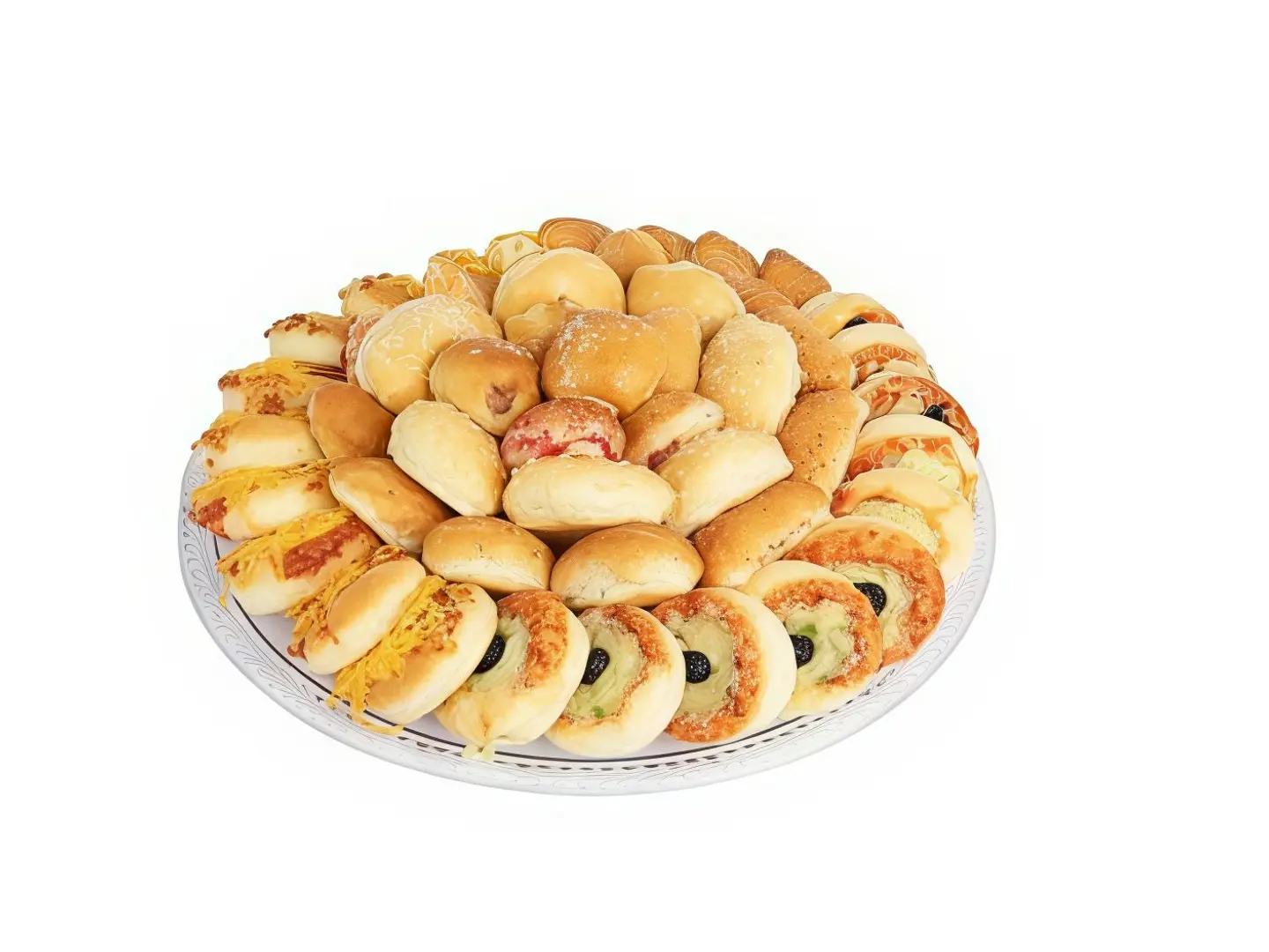 Mixed Pastry Platter. - Medium