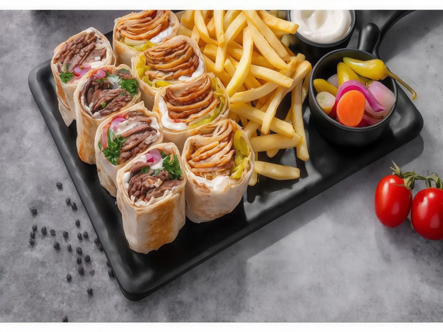 Small Arabic Meat Shawarma - Regular