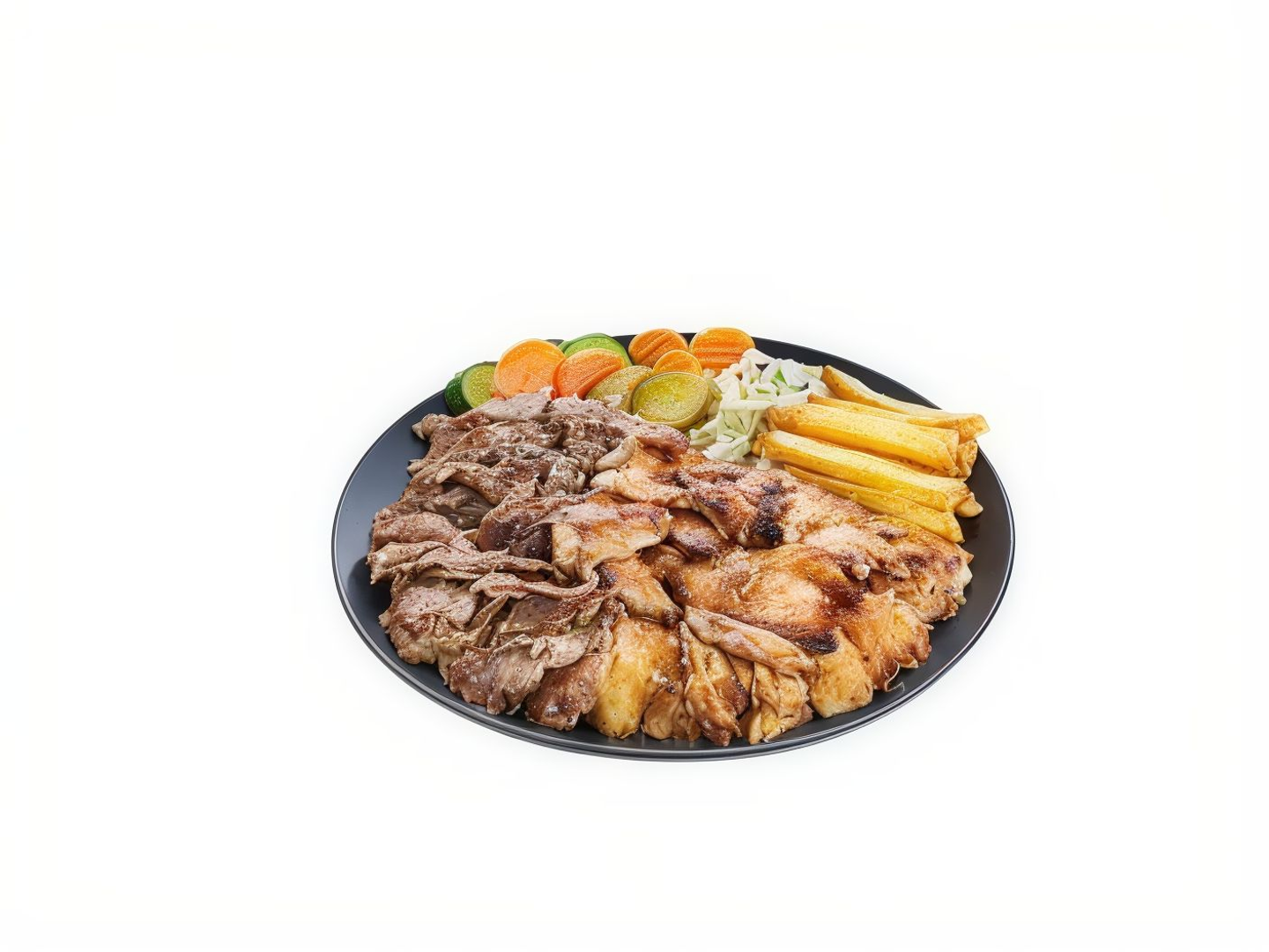 Large Meat Shawarma Plate - Regular