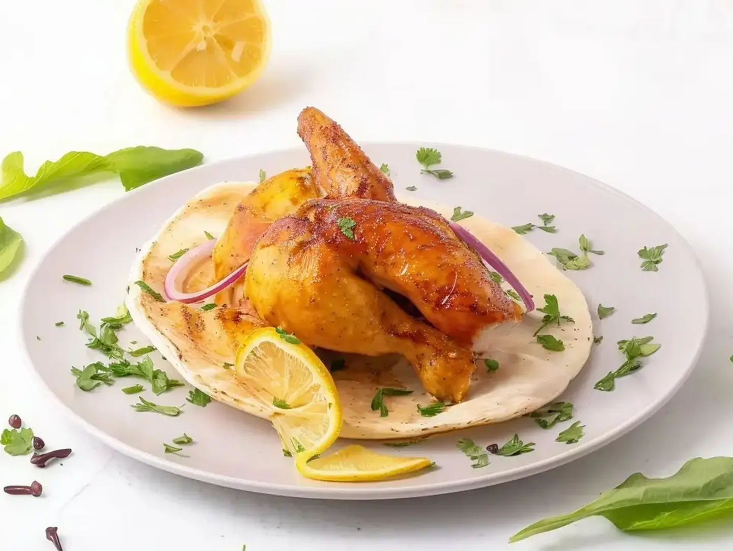Half Grilled Chicken Plain