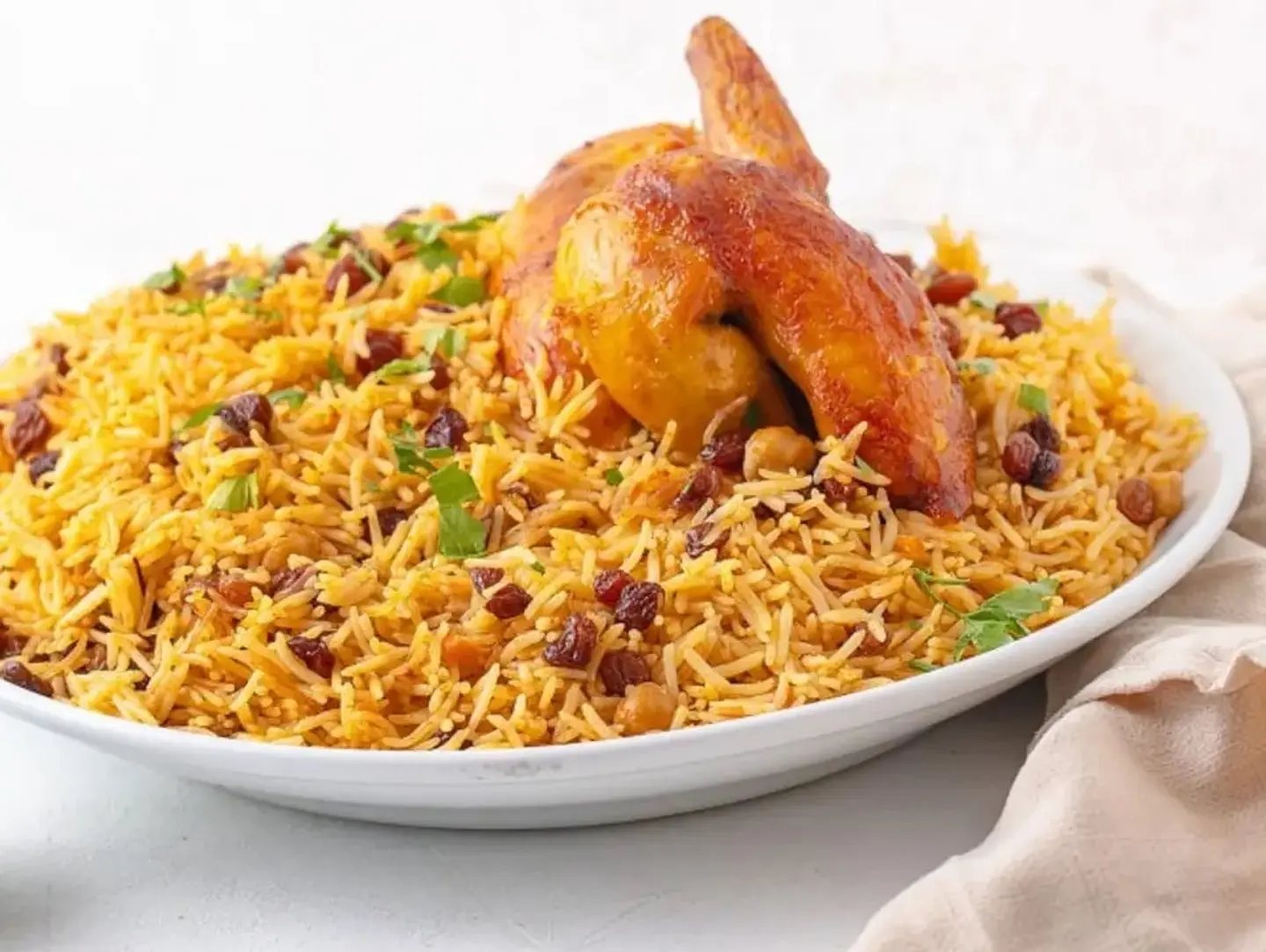 Half Charcoal Chicken With Rice