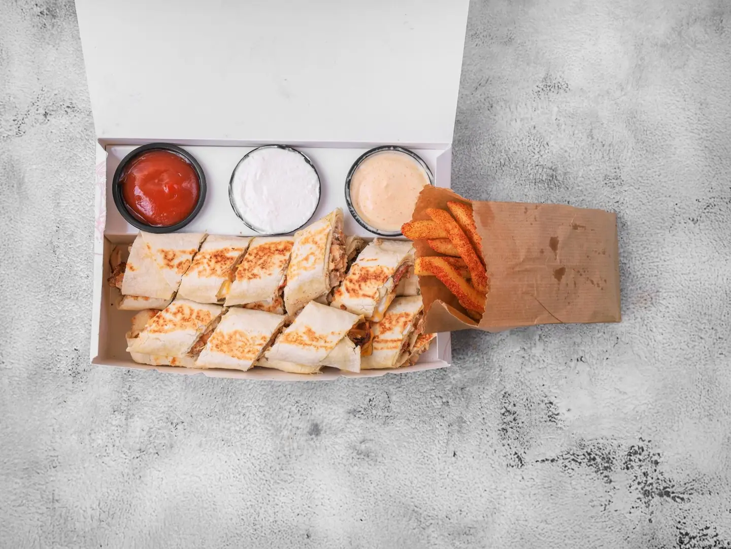 Triple Arabic Chicken Box