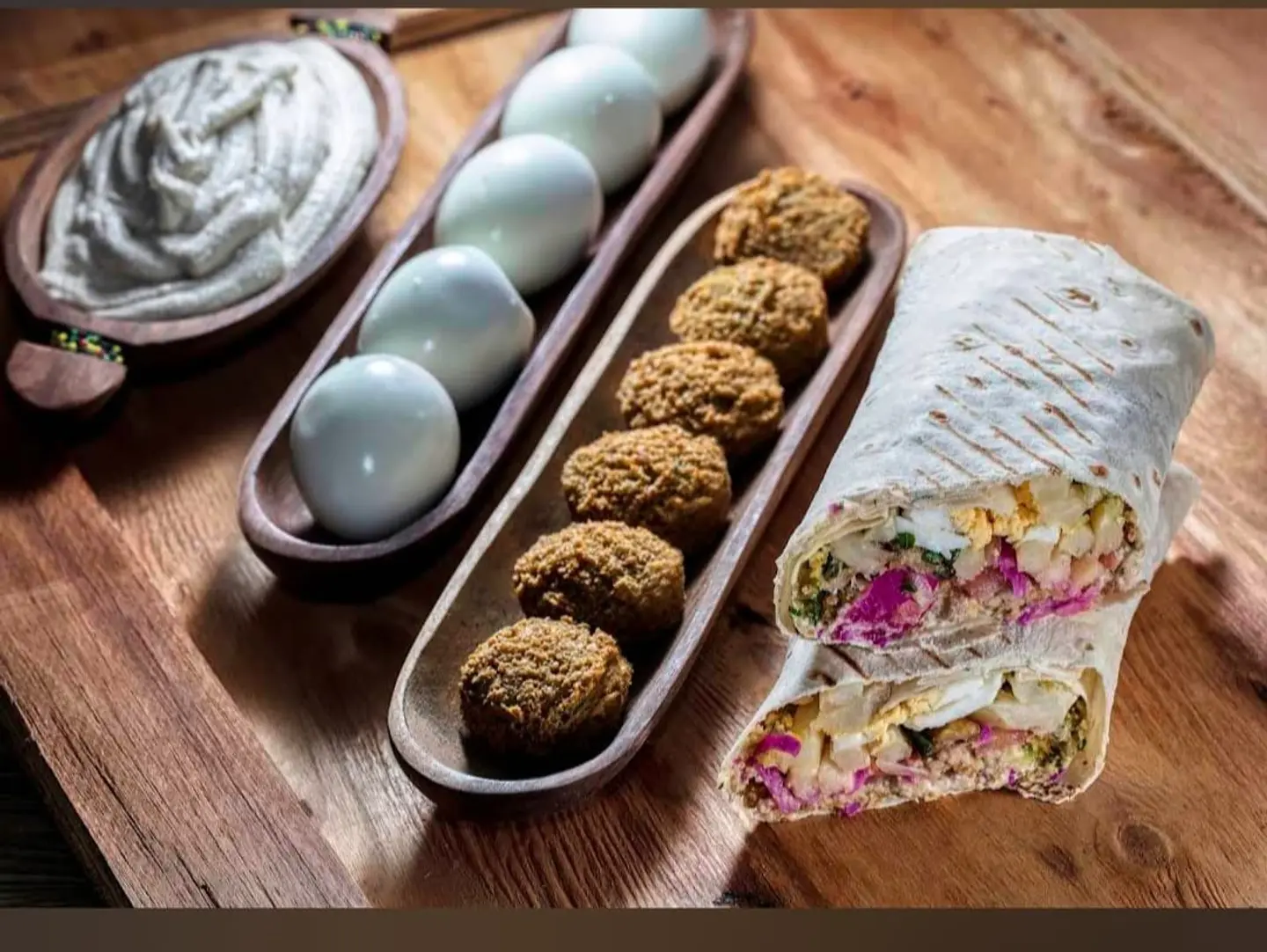ساندوتش فلافل كل شي