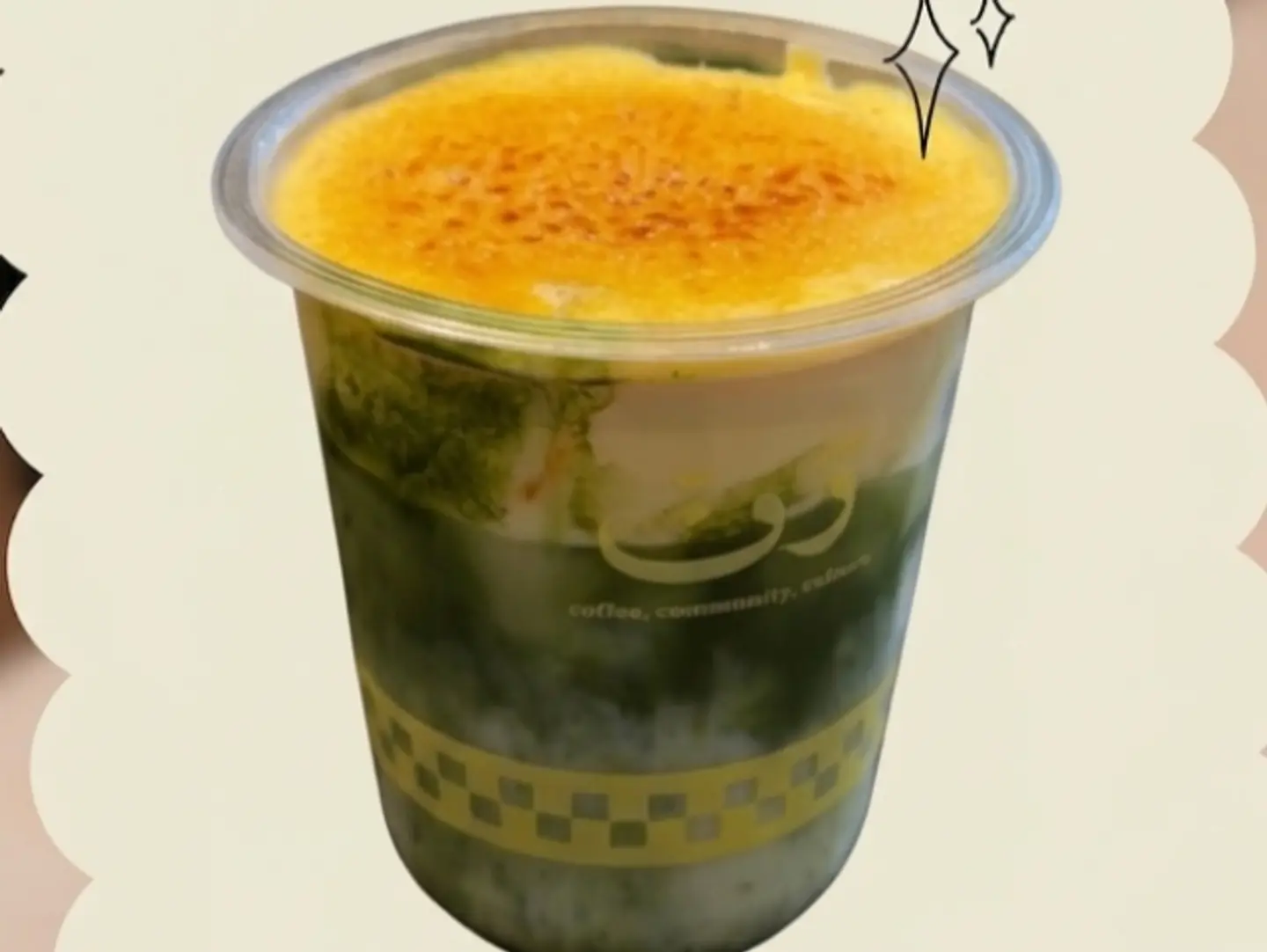 Matcha Brûlée