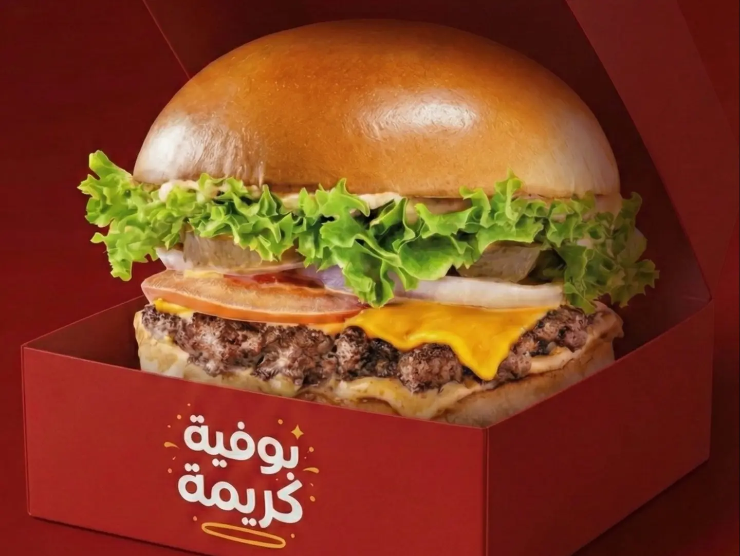 برجر لحم