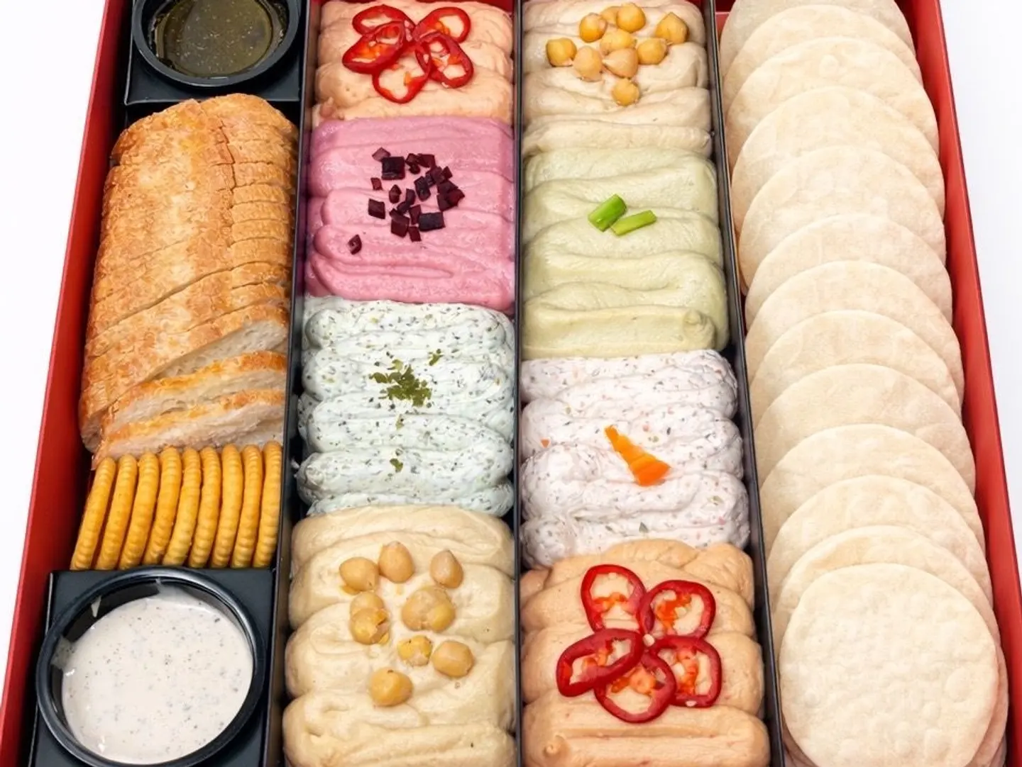 طبق تغميسات كبير