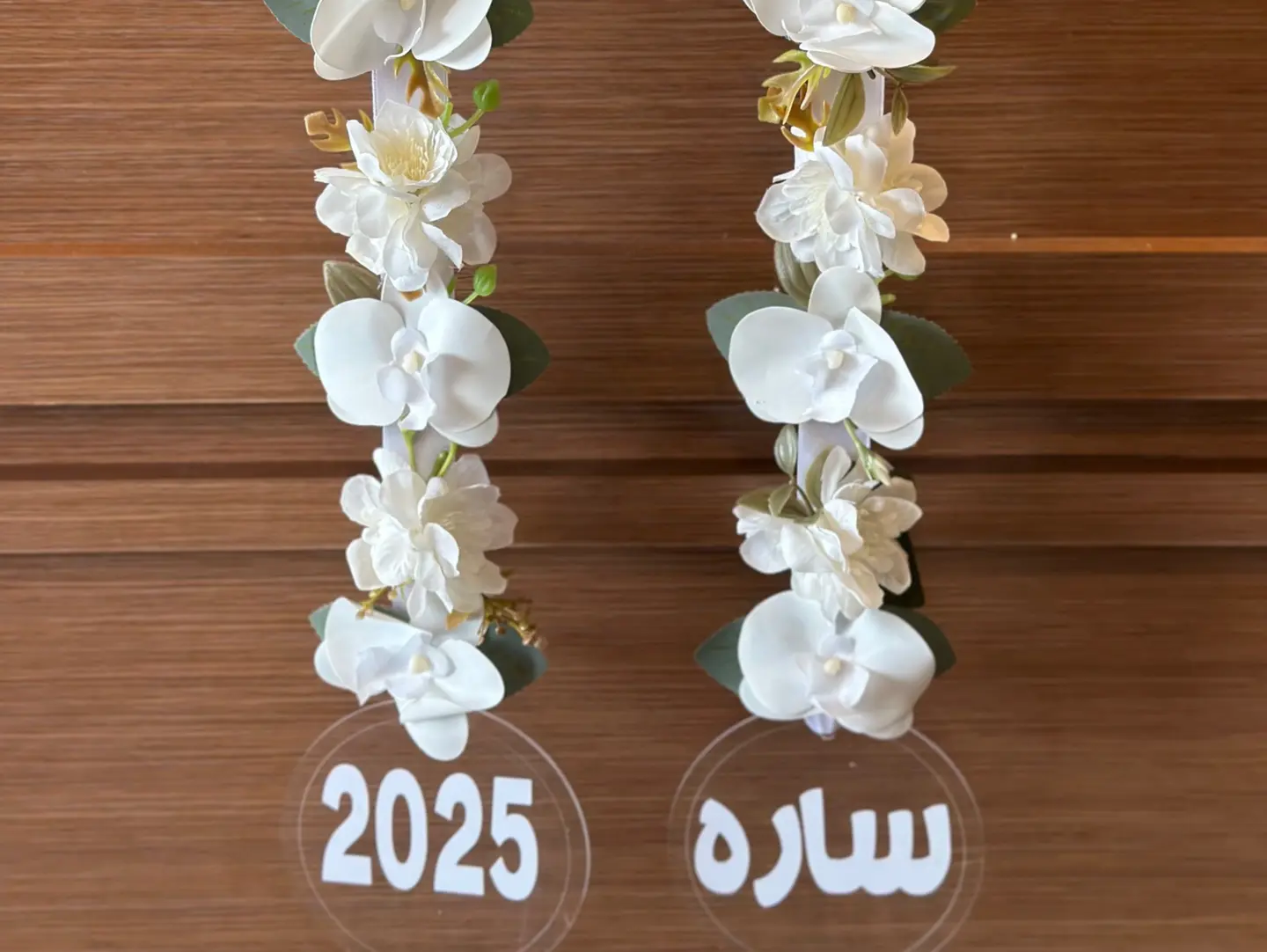 Artificial Rose Graduation Contract With The Name