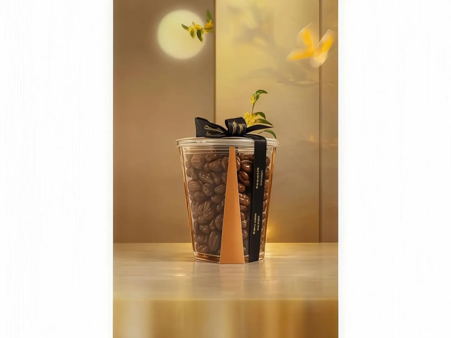 Medium Pecan Chocolate Box