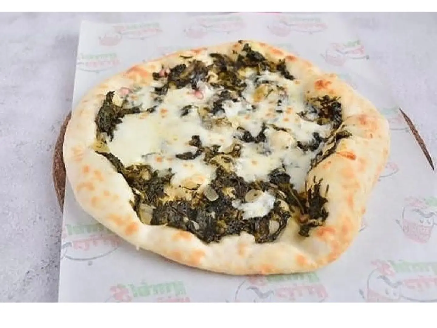 Spinach With Cheese - Medium