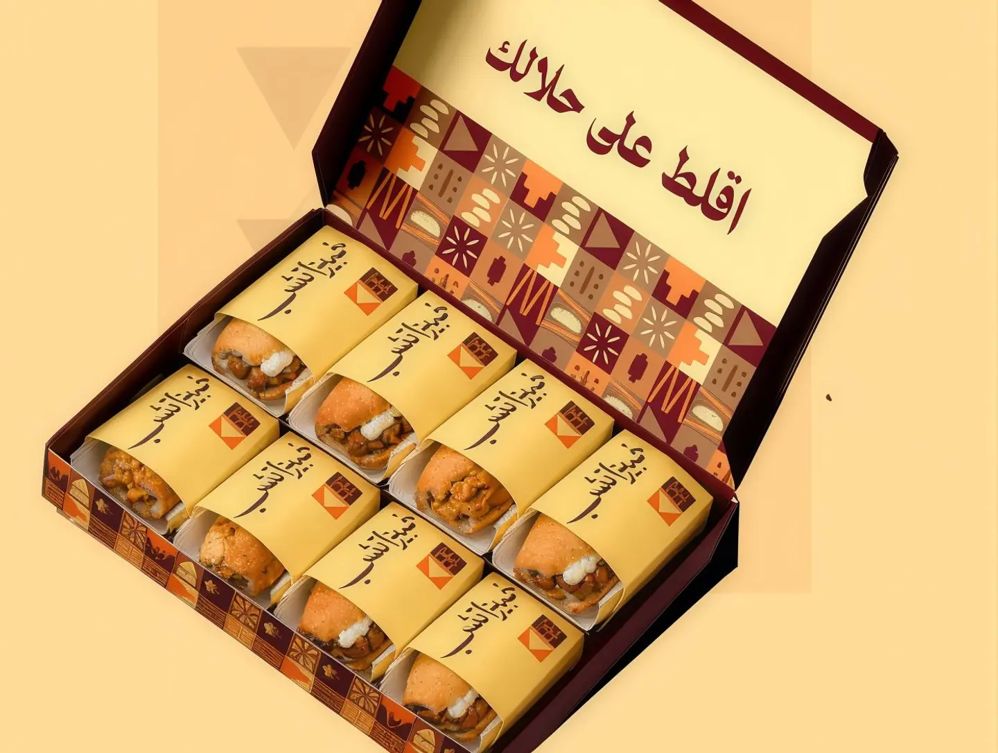 بوكس الطيبين 8 ساندويشات