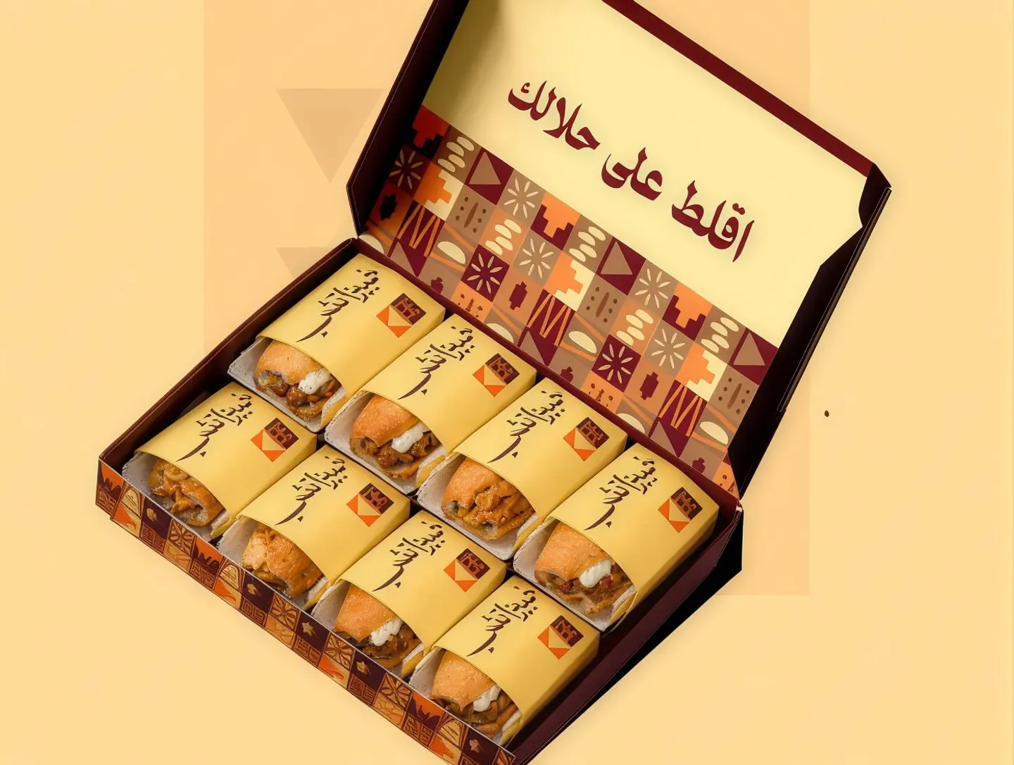 بوكس الجمعات 8 ساندويشات