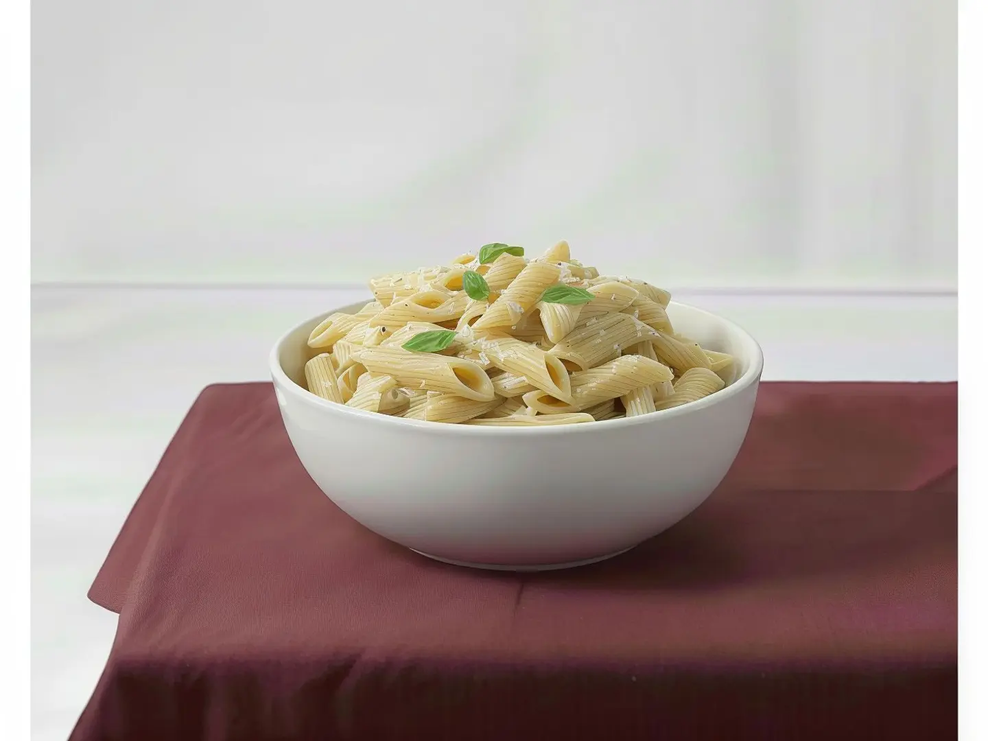 Pasta With White Sauce