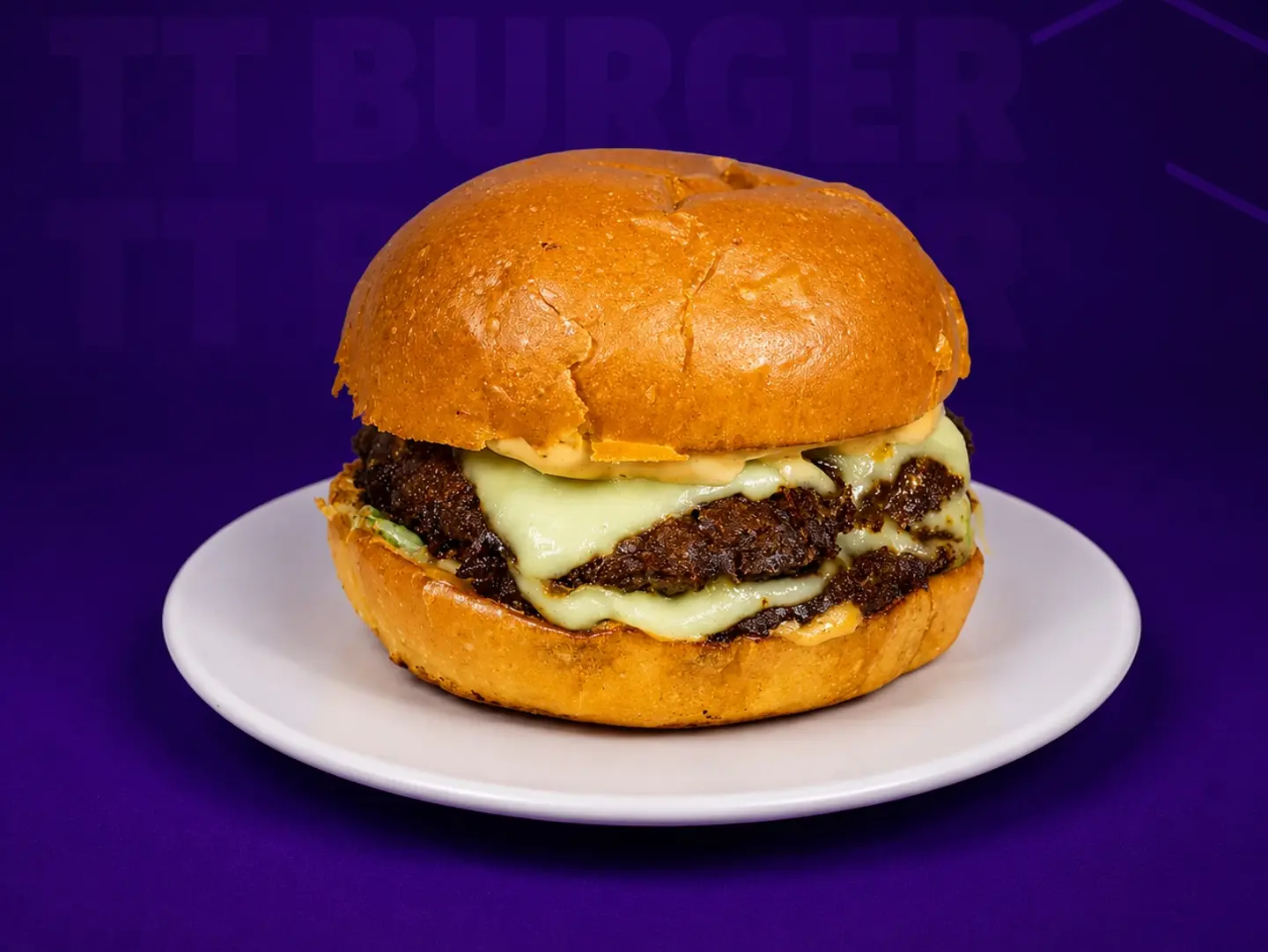 Delicious Double Burger - Sandwich