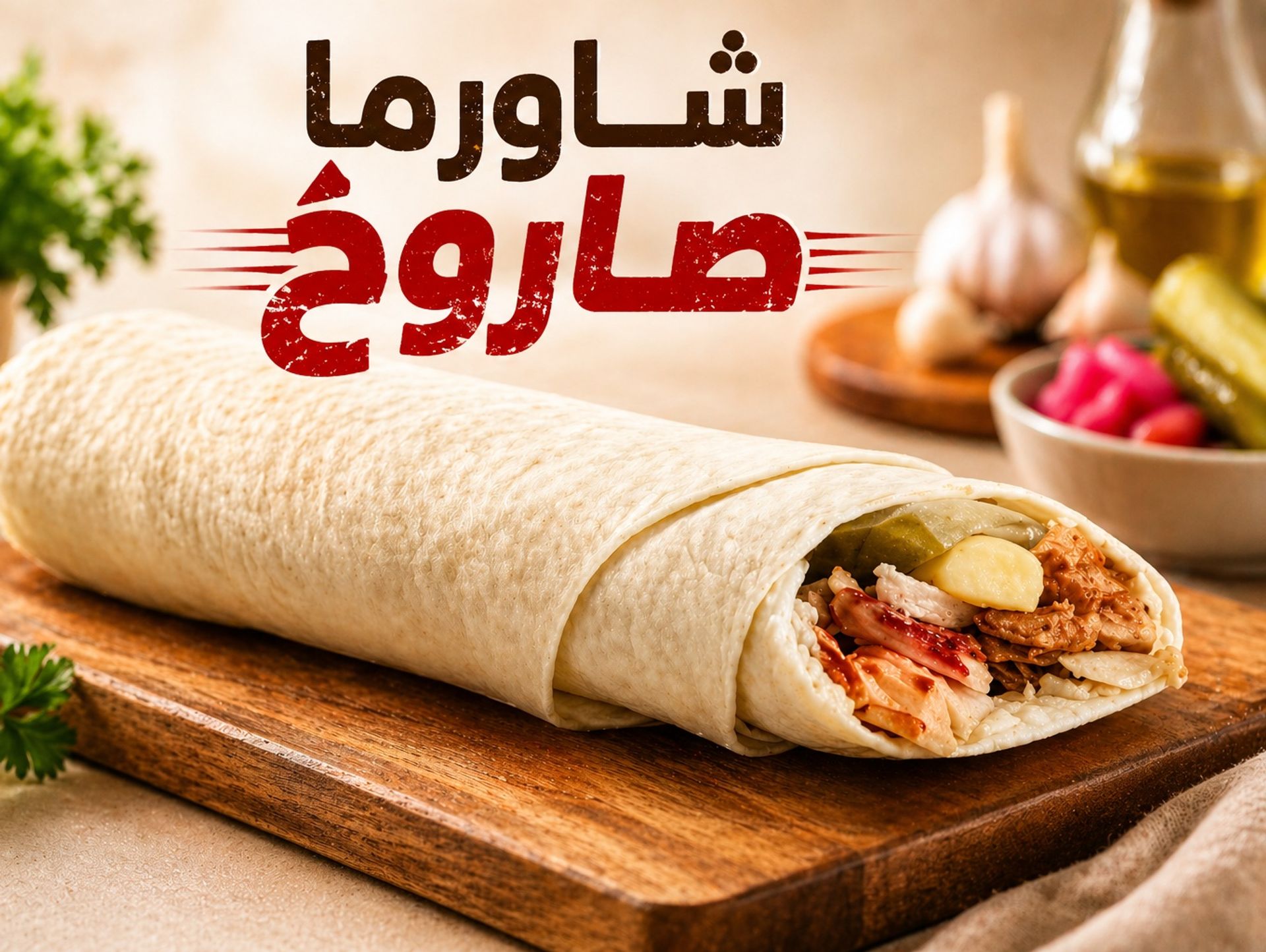 شاورما صاروخ - بدون وجبة