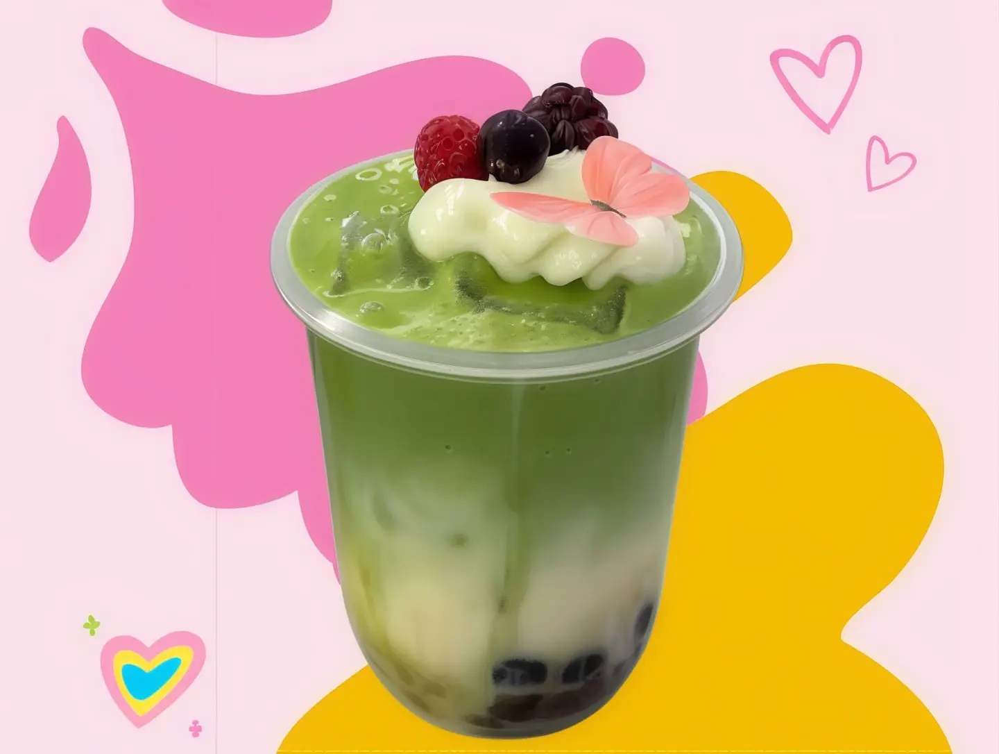 Matcha Latte Boba