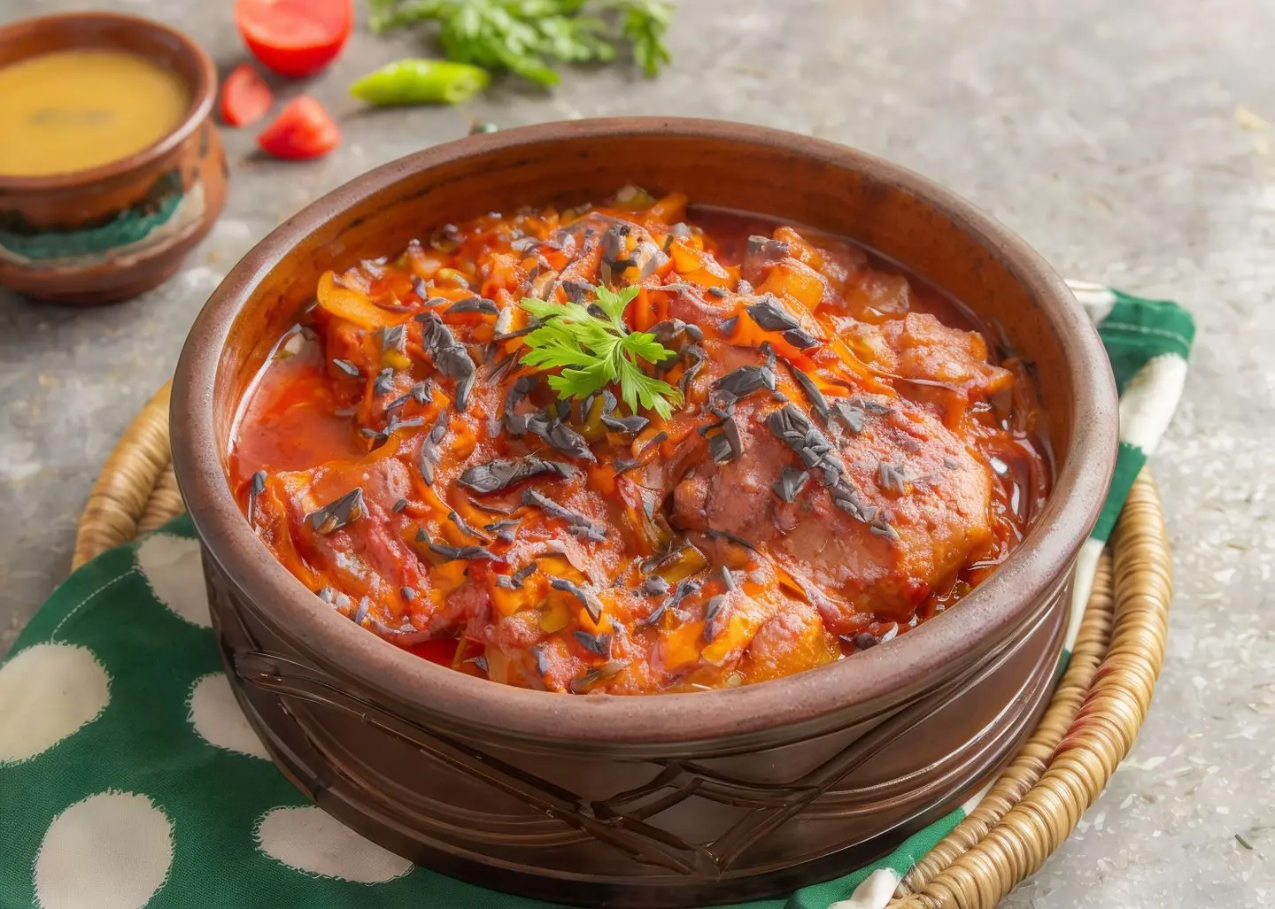 Trotters Fatteh Tagine