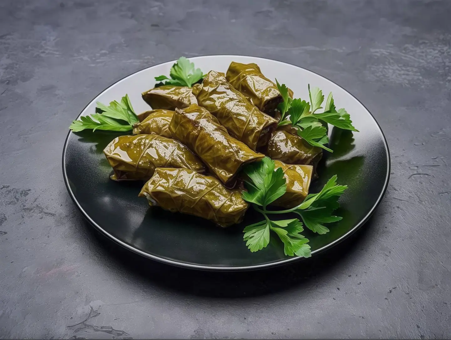ورق عنب وسط