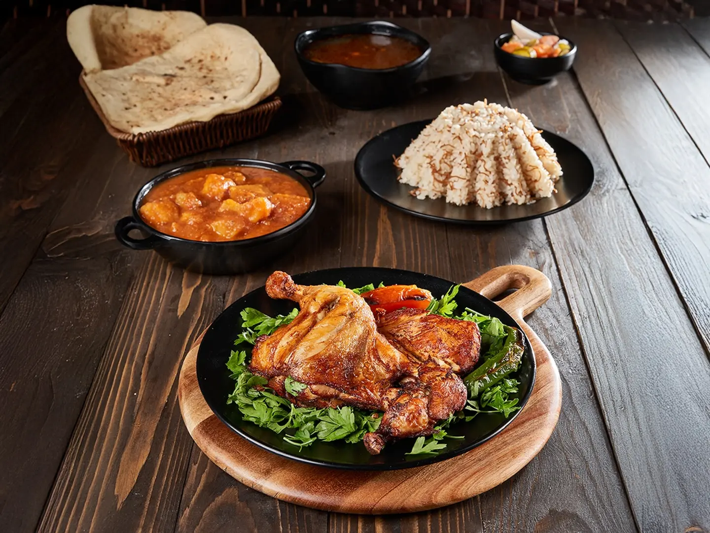 وجبه دجاج محمر