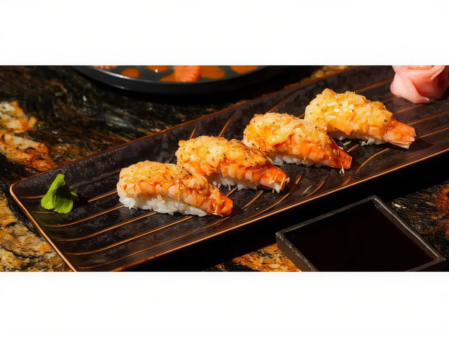 Parmesan Truffle Shrimp Nigiri