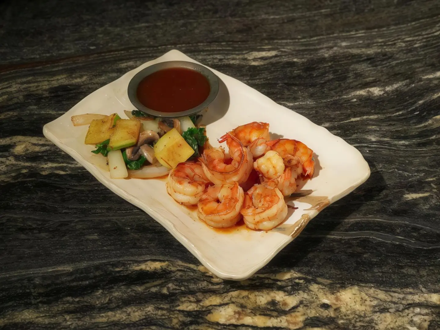 Shrimp Teppanyaki
