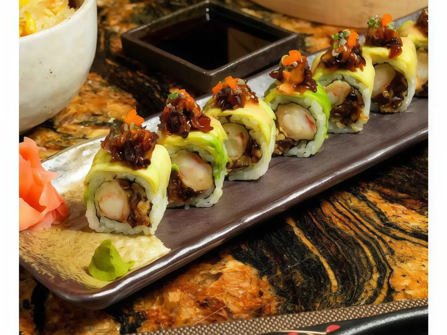 Shitake Maki - 3 Pieces