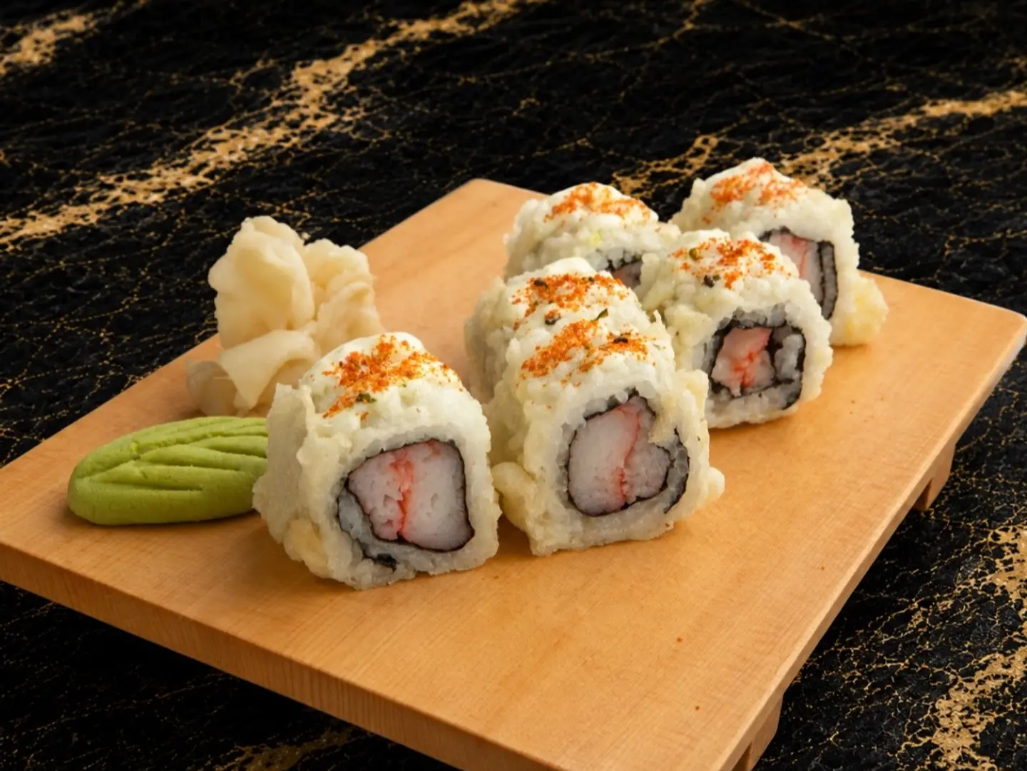 Fried Kani Maki - 3 Pieces