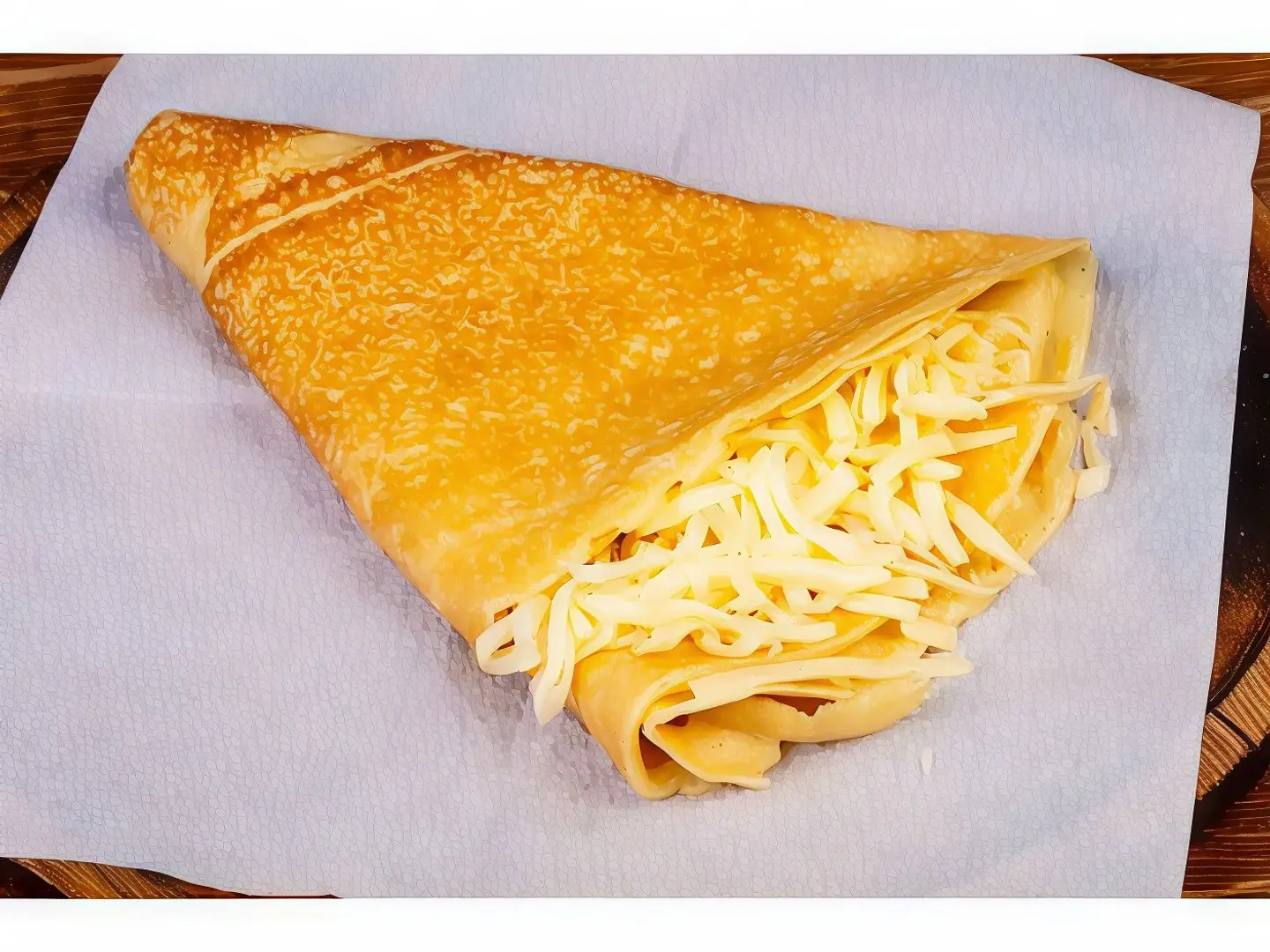 Three Cheese Crepe
