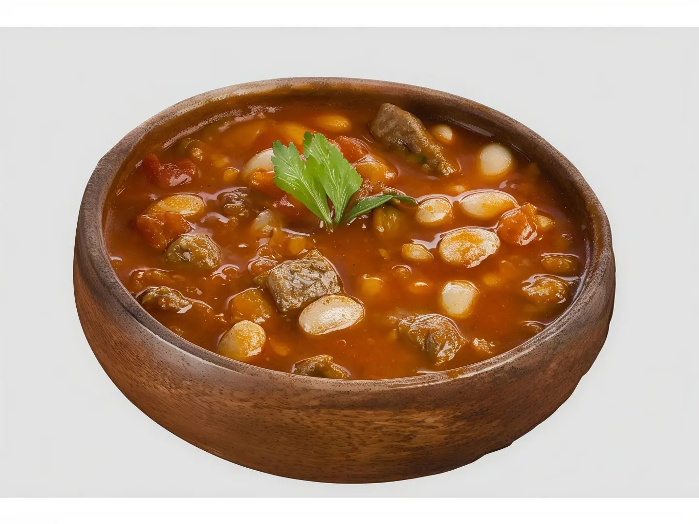 طاجن لحمة بالفاصوليا