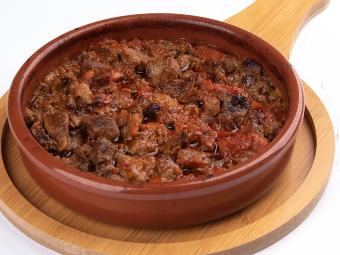 اوصال لحم فرن طماطم