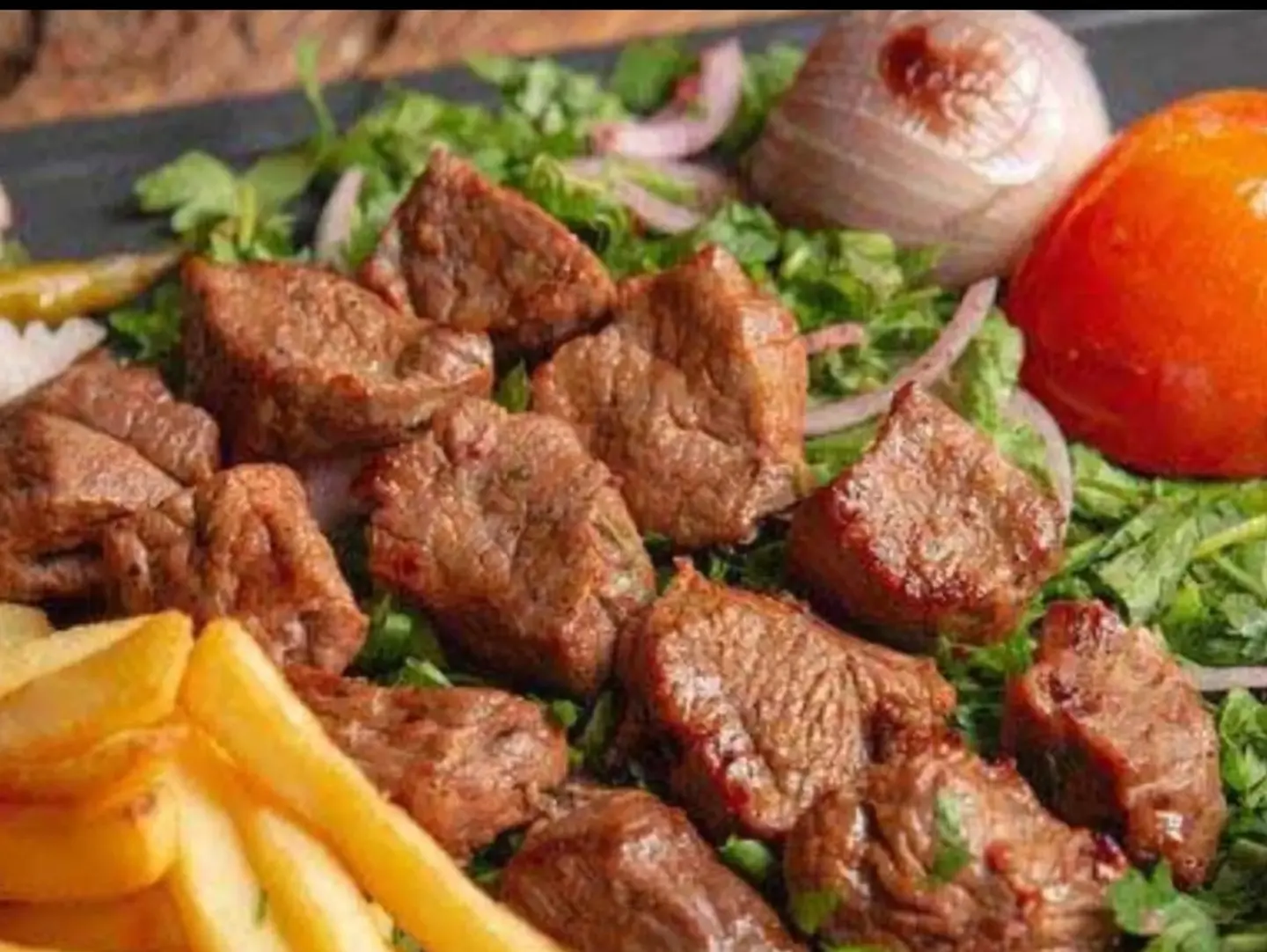 اوصال لحم بدبس الرمان