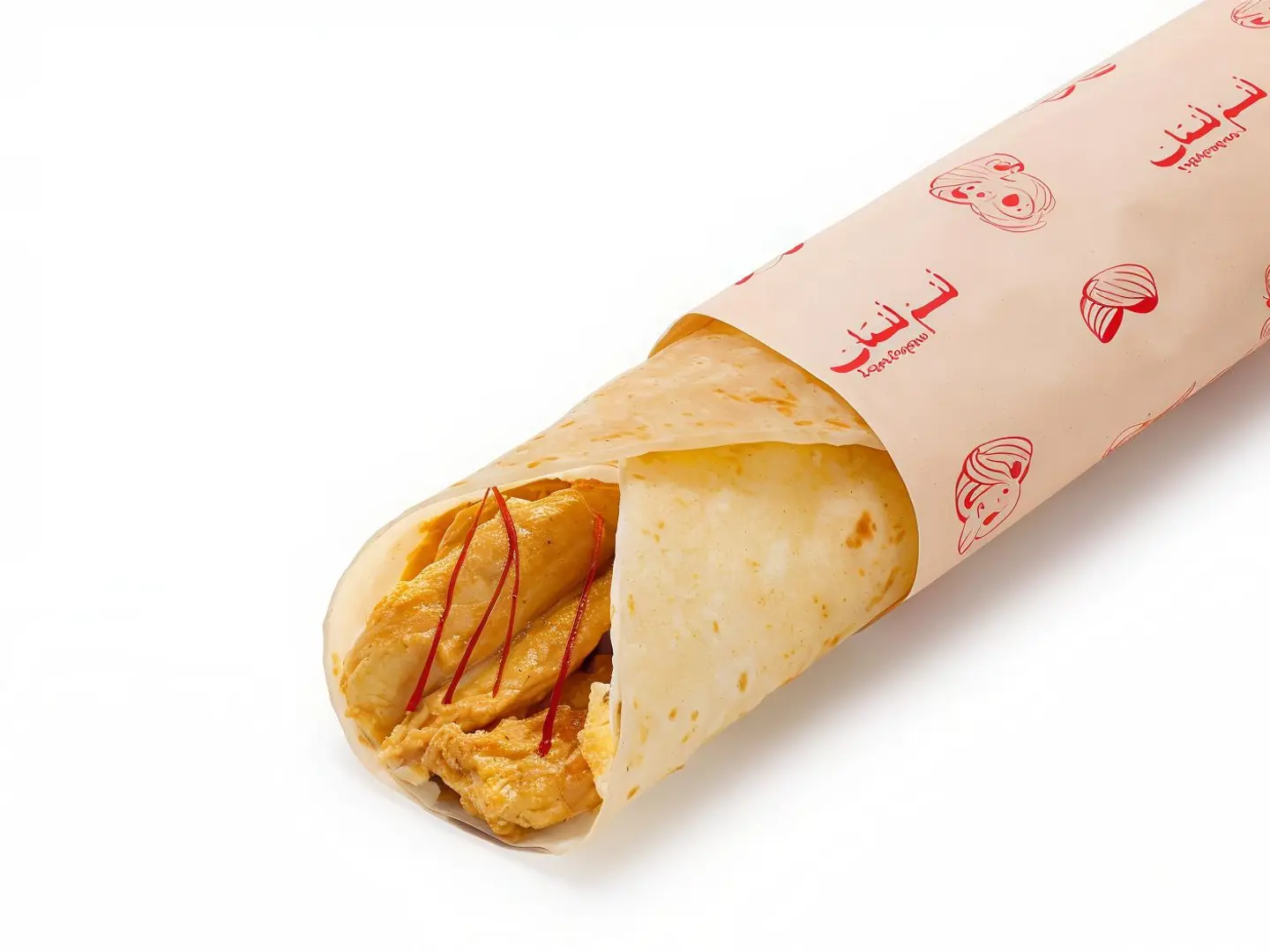 شباتي دجاج بالزعفران