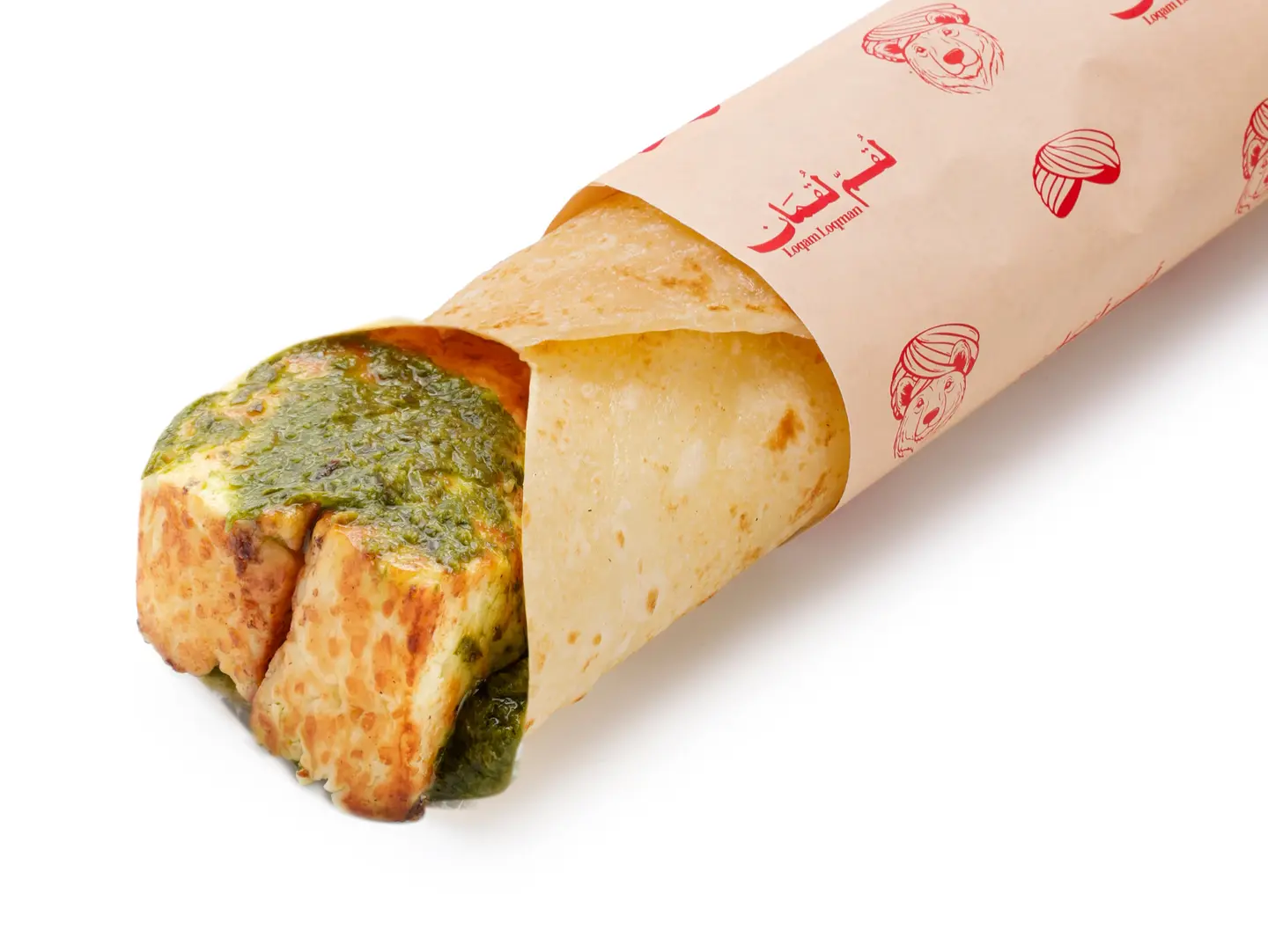 Hallomi Pesto Chapati