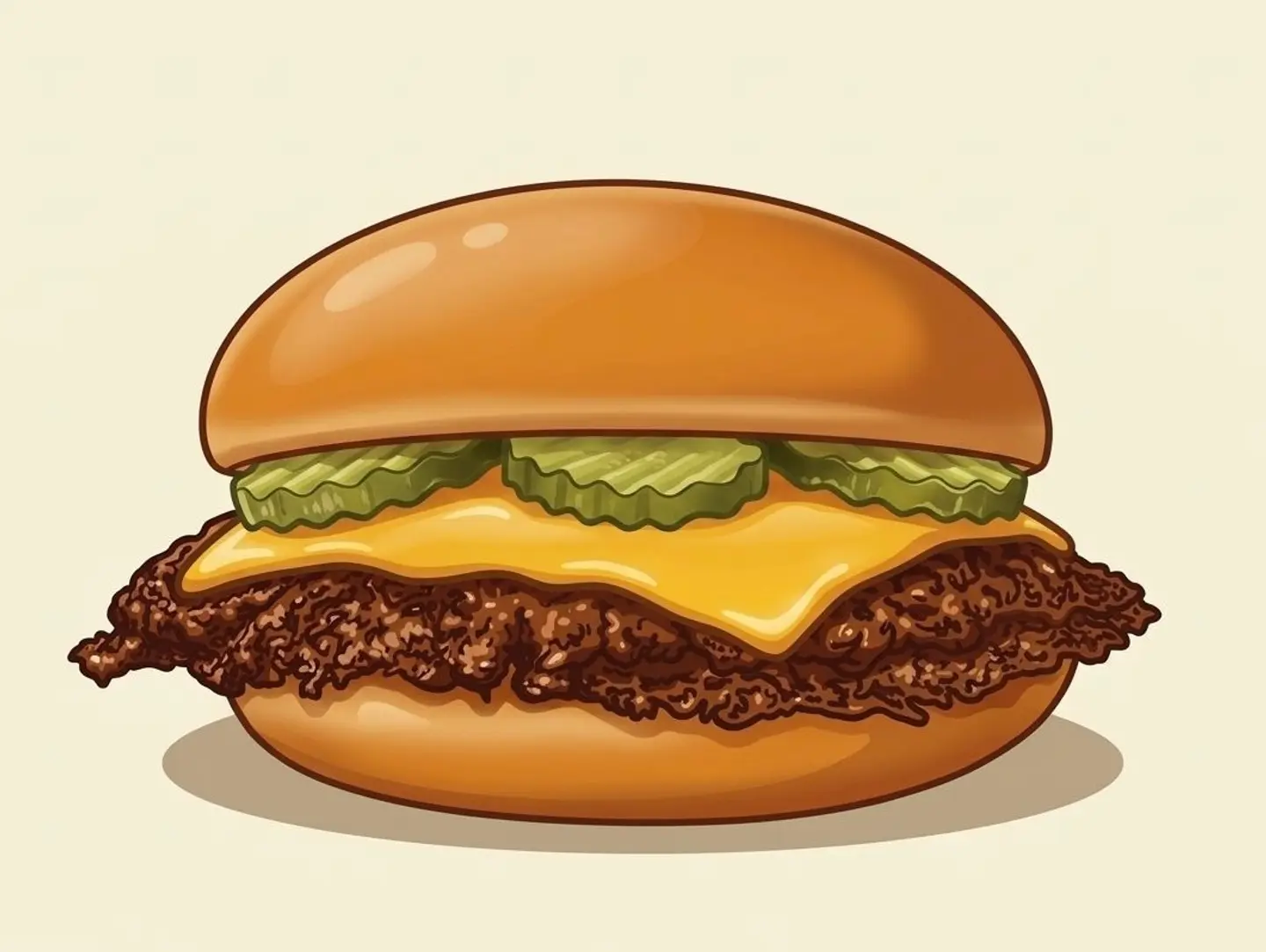 Single Oklahoma Burger