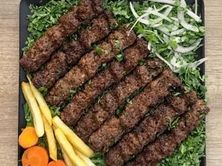 صحن كباب لحم كبير