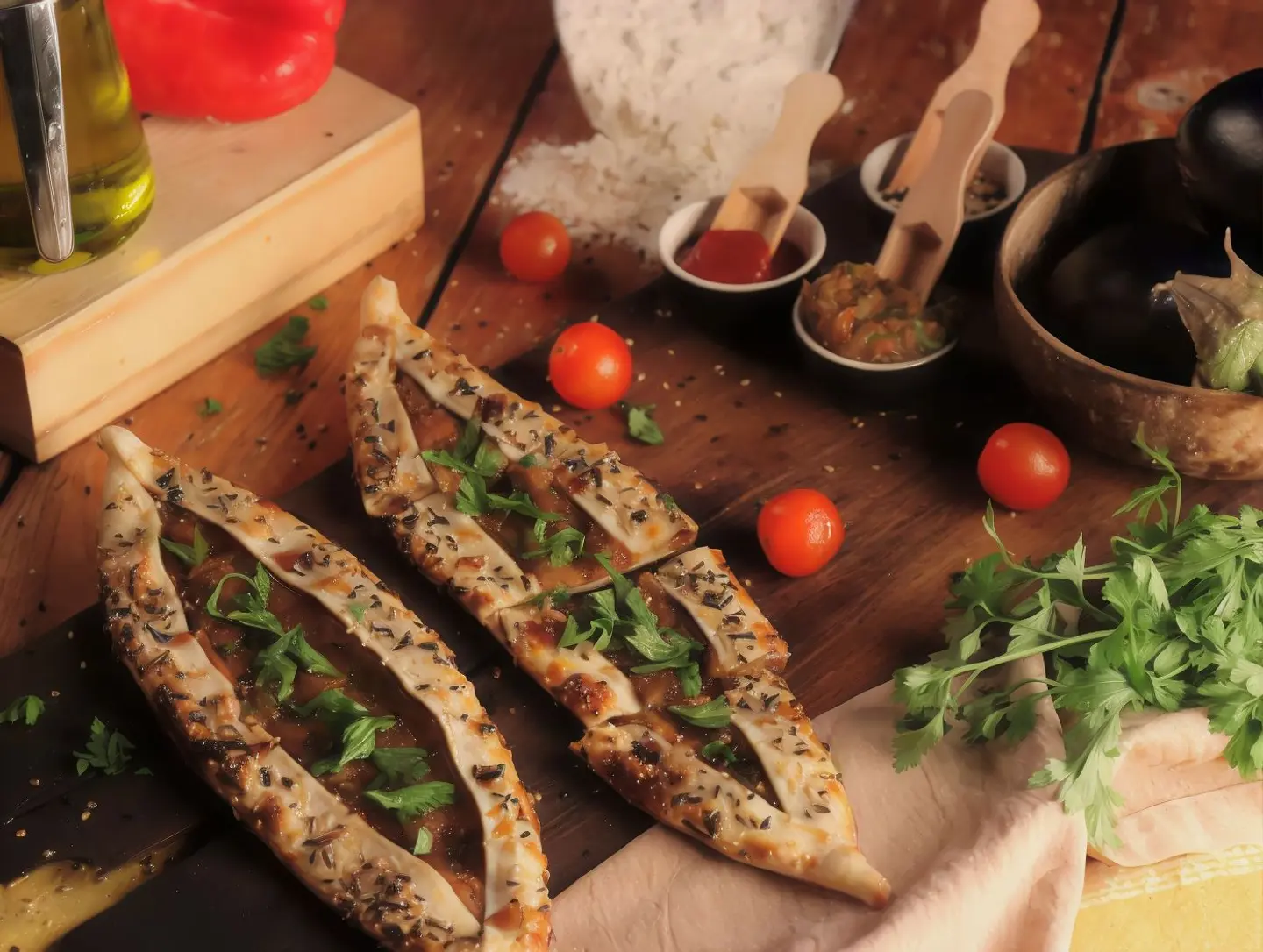 فطيرة باذنجان